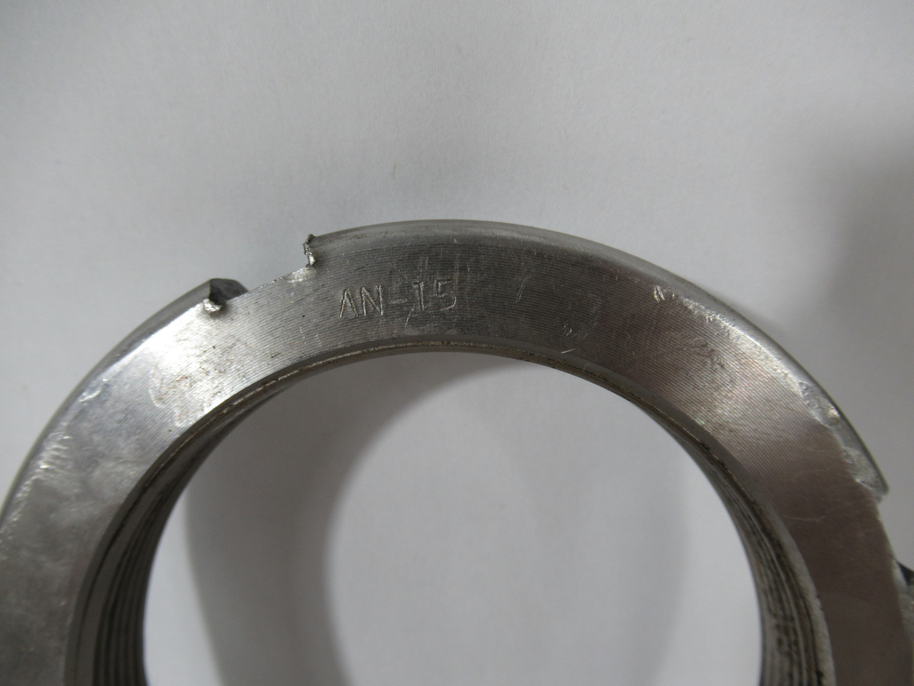 Weslok AN-15 Locknut 3-7/8"OD .604"Thick 2.933-12 Thread 2.884"TPD USED