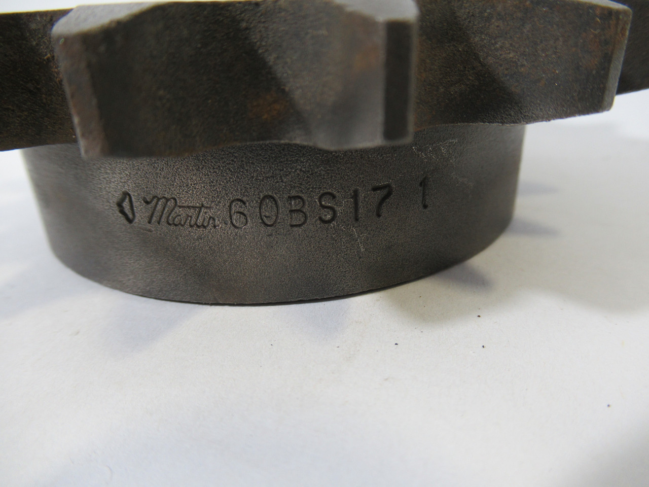 Martin 60BS17-1 Sprocket 1"ID 17T 60 Chain 3/4" Pitch USED