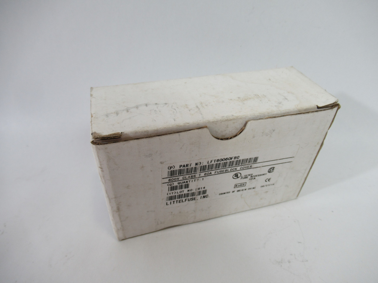 Littelfuse LFT60060FBC Fuse Block Cover 60A 600V ! NEW !