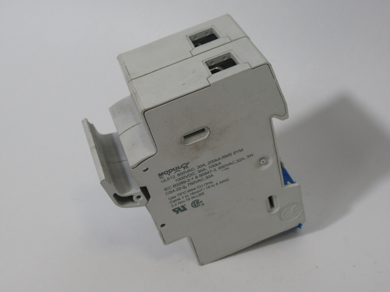 Ferraz Shawmut US102 Fuse Holder 32A@690V 30A@800V 2 Pole USED