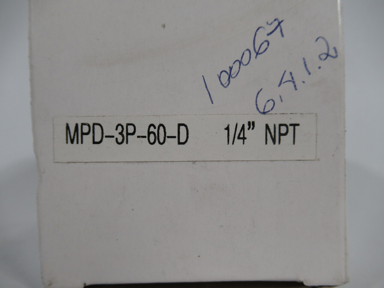 Generic MPD-3P-60-D Dry Pressure Gauge 0-60 psi 0-4 bar 2" 1/4" NPT ! NEW !