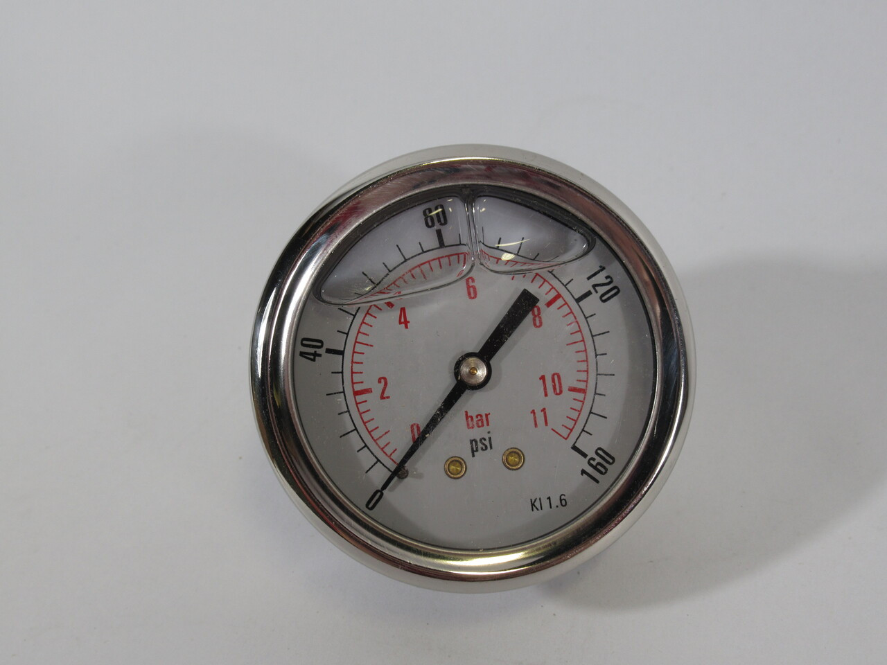 Generic MPG-1P-160-DN Liquid Filled Pressure Gauge 0-160 psi 0-11 bar ! NEW !