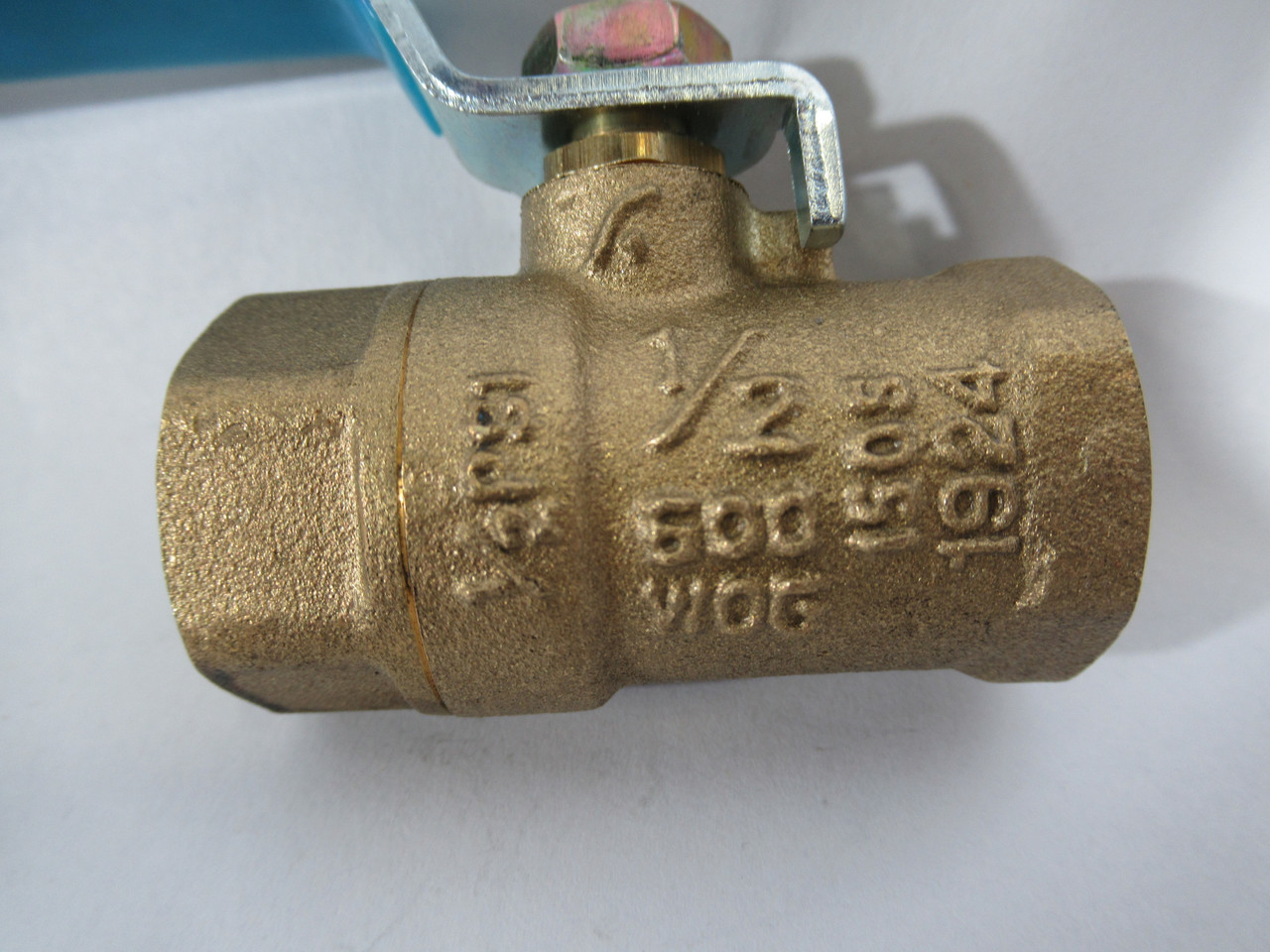 OS&B S.92-1/2 Brass Full Port Ball Valve 1/2" NPT 600 WOG 1/2 psi ! NOP !
