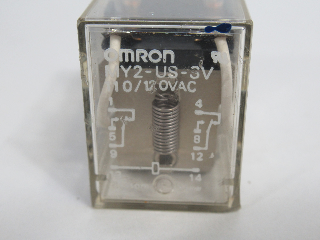 Omron MY2-US-SV-100/120 Relay 110/120V 5A@240VAC/28VDC 8-Blade USED