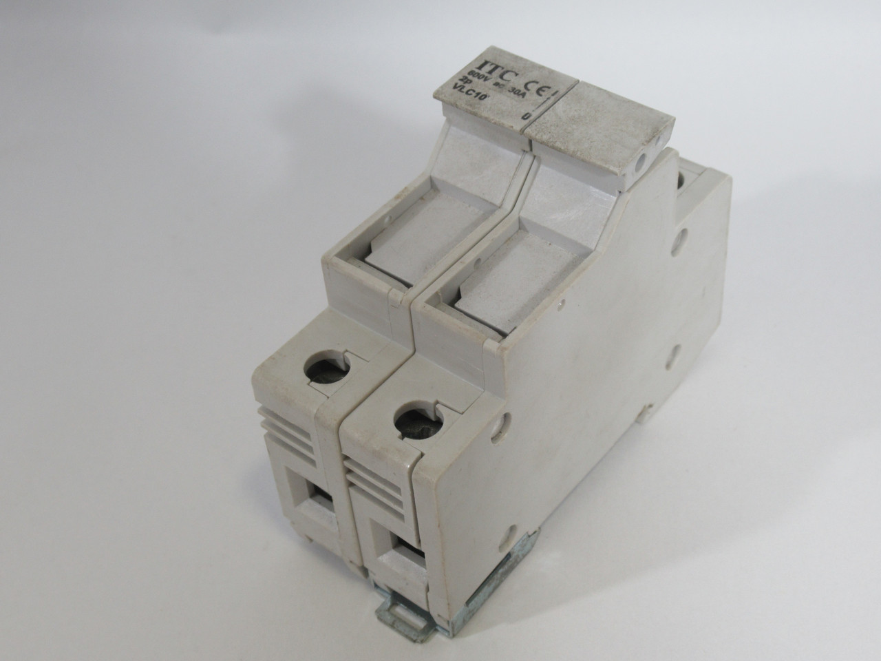 ITC VLC10-2 Fuse Holder 30A 600VAC 2Pole USED