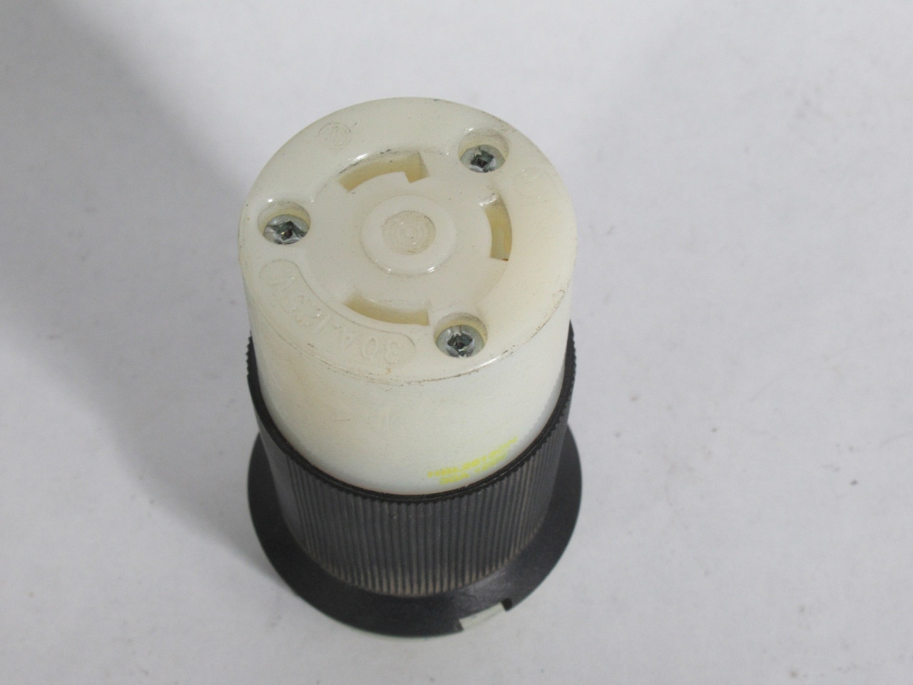 Hubbell HBL2613CN Twist-Lock Connector 30A 125VAC 3W 2P USED
