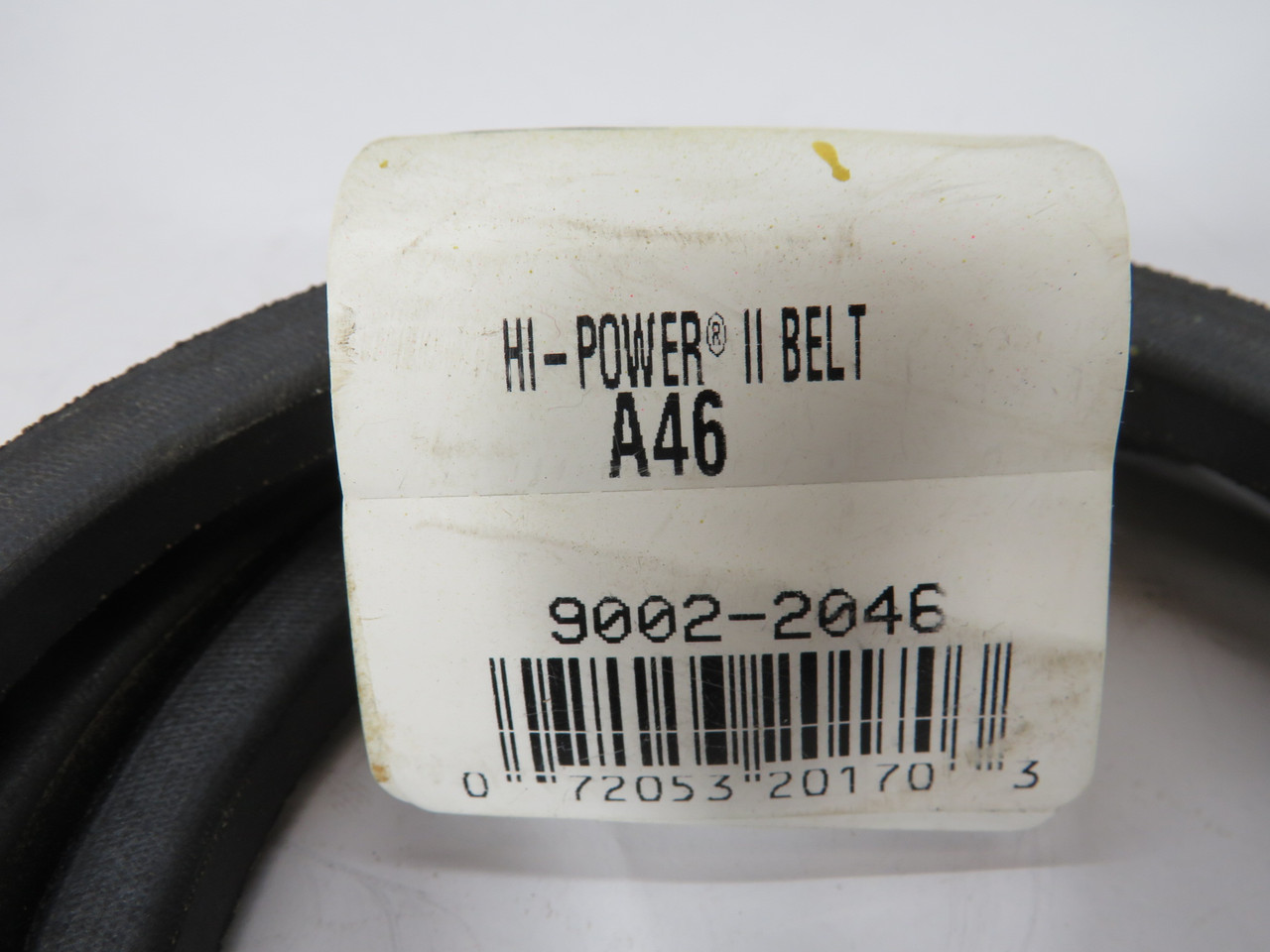 Gates A46 9002-2046 Hi-Power Belt 46"L 1/2"W 5/16"Th SHELF WEAR NEW