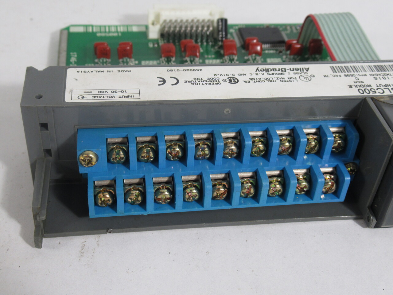 Allen-Bradley 1746-IB16 Ser. C Input Module 459221-1380 *Damaged Case* USED