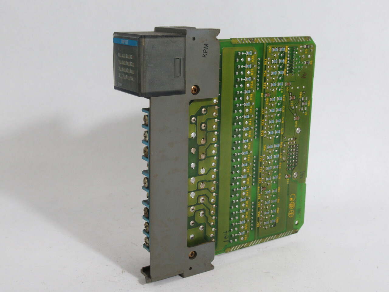 Allen-Bradley 1746-IB16 Ser. C Input Module 40847-356-51 *Cracked Case* USED