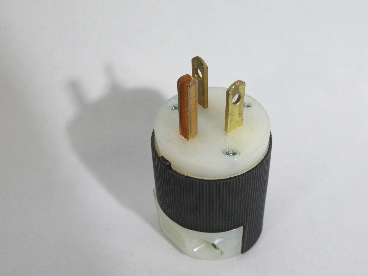 Hubbell HBL5466C Straight Male Plug 20A 250V 3W 2P USED