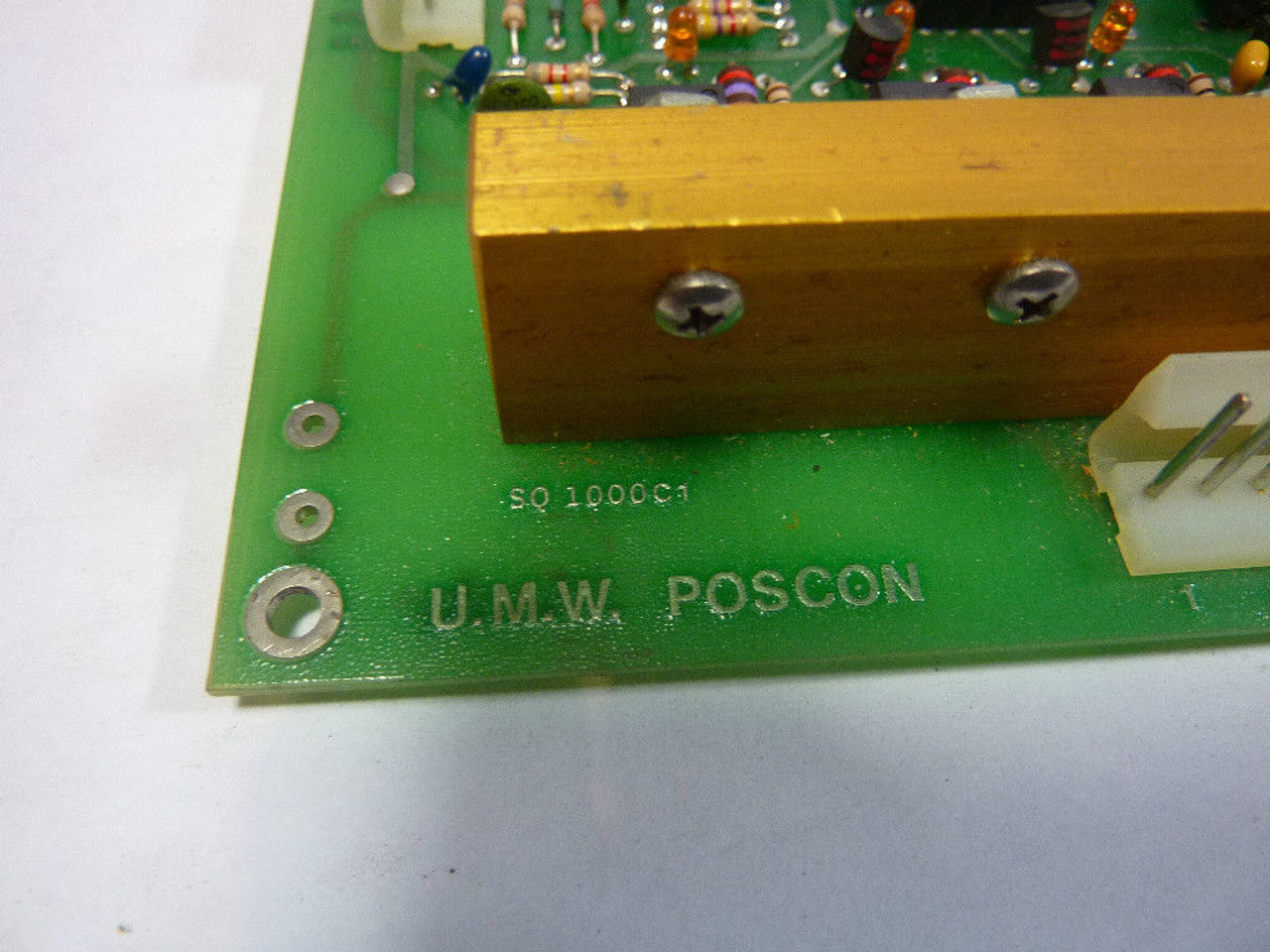 UMW Poscon SQ-1000C1 Sequence Program Board USED