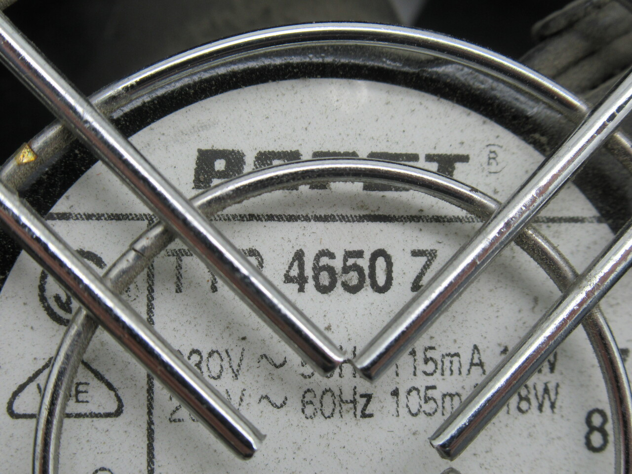 Papst 4650Z Axial Fan 230VAC 50/60Hz 115/105mA 19/18W USED