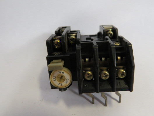 Fuji Electric TR13NW-L TR-0N/3 Overload Relay .95-1.45A RUST ON SCREW USED
