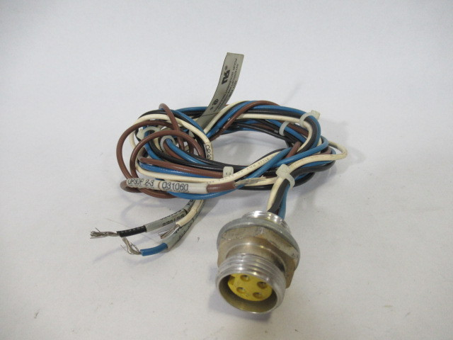 Woodhead 1R4D04A16M030 4P Female Mini Change Receptacle 5.6A 300V 52"L USED