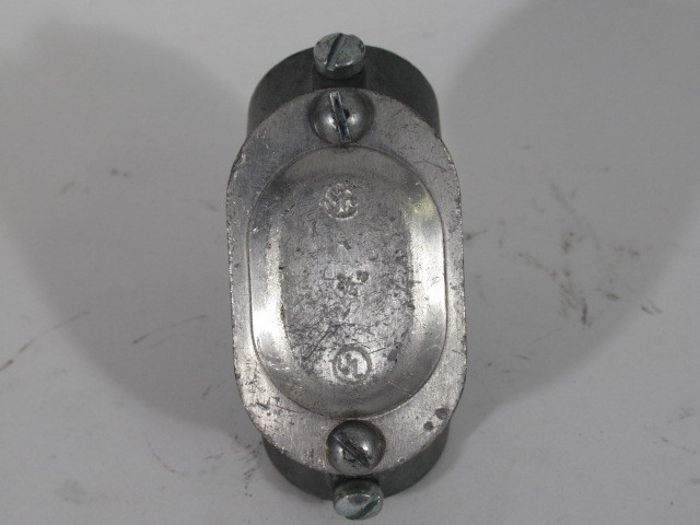 Generic 3/4" Zinc Die Cast EMT/Rigid Pulling Elbow Lot Of 10 USED