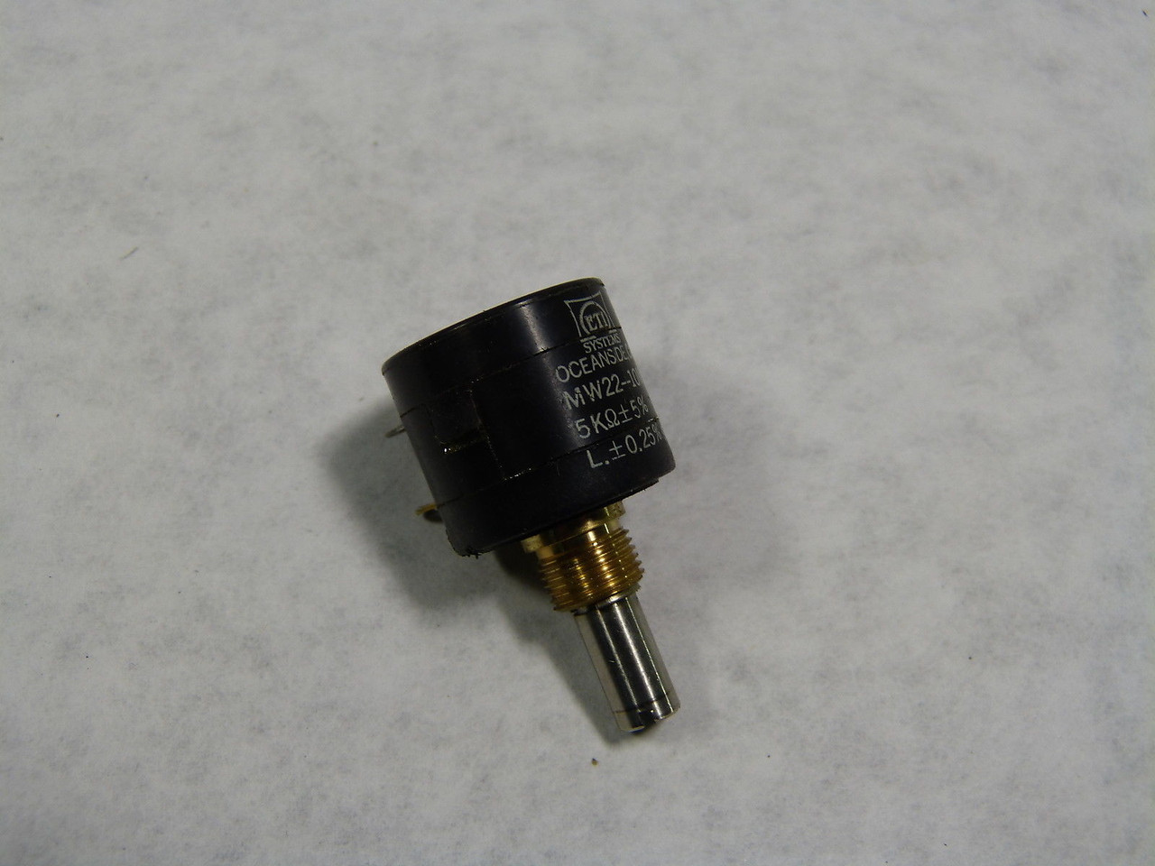 ETI Systems MW22-10mm Potentiometer / Dial Combination COSMETIC DAMAGE USED
