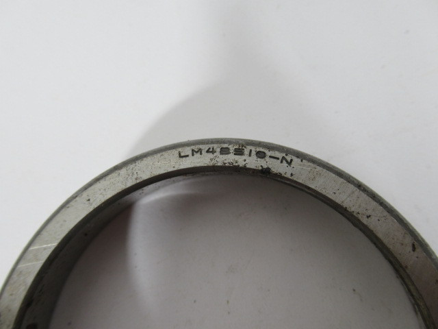 Koyo LM48510-N Tapered Roller Bearing Cup 2-9/16"OD .55"W USED