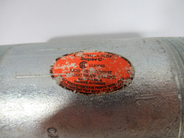 Columbia-MBF 2-1/2x5" Galvanized Rigid Steel Nipple 2-1/2"NPT 5"L USED
