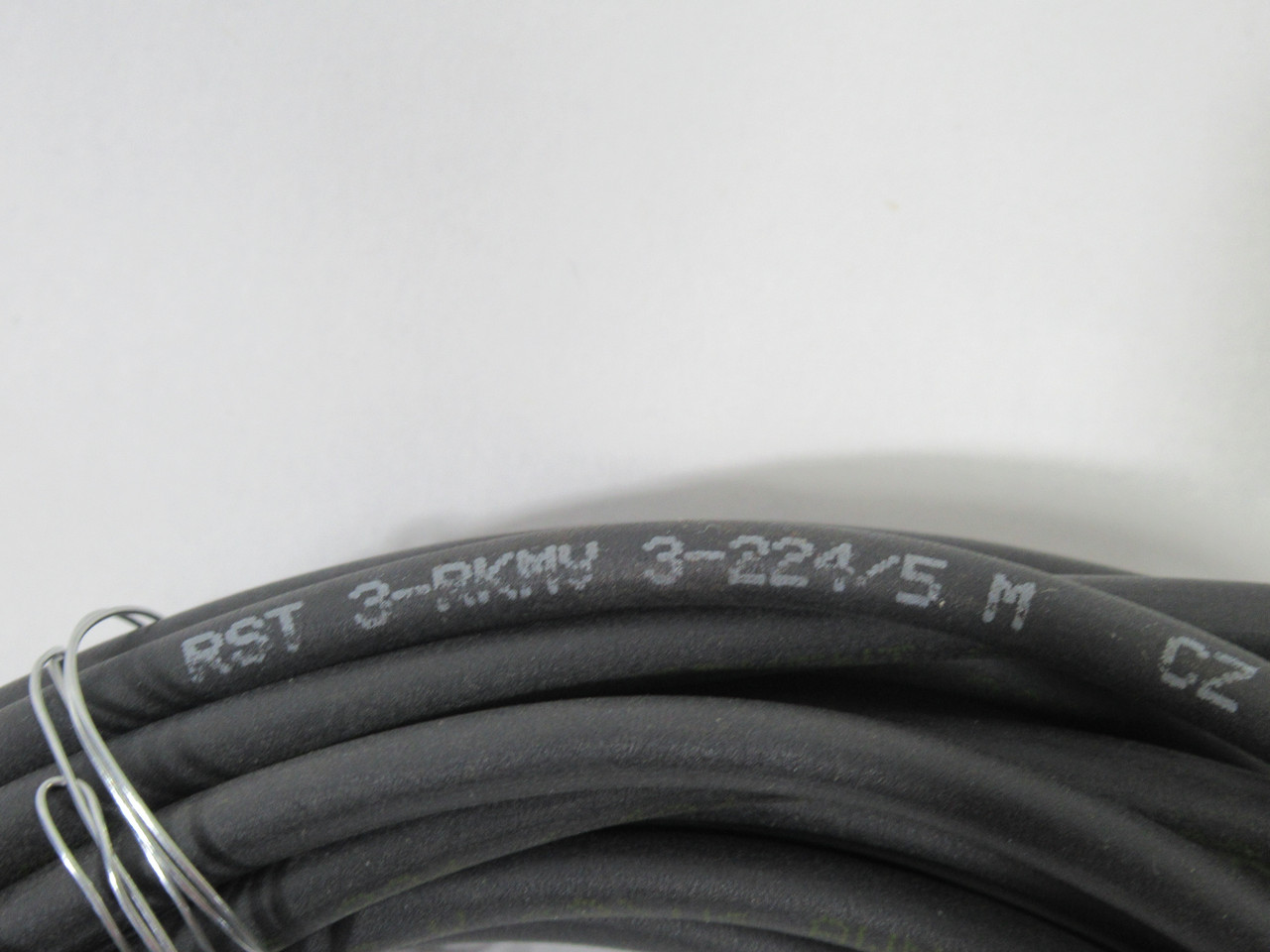 Lumberg RST3-RKMV3-224/5 Double Ended Cable 3P Male to 3P Female 5m USED