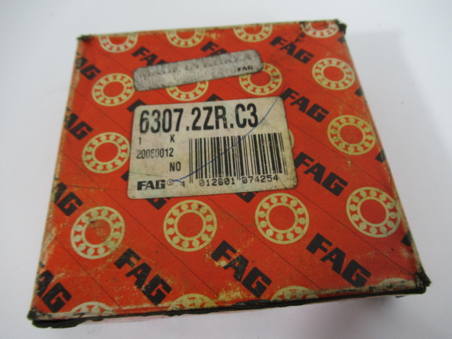 Fag 6307.2ZR.C3 Deep Groove Ball Bearing 80mmOD 35mmID 21mmW ! NEW !