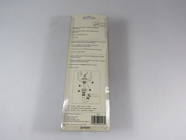 Moen M8522 1-1/4" Diameter Sink Drain w/ Overflow NEW