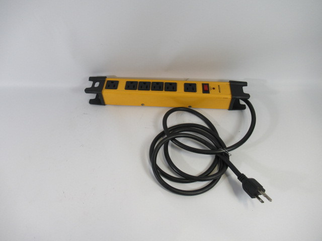 MasterCraft FL-209S3 6-Outlet Relocatable Surge Protected Power Tap USED