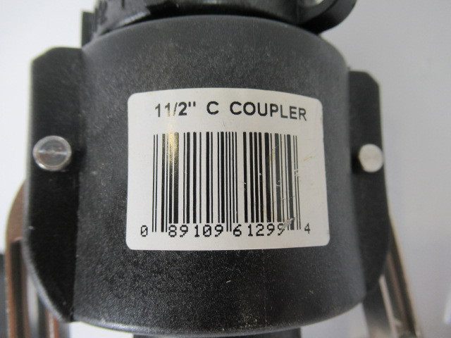 Norwesco 61299 Polypropylene 1-1/2" Cam-Lock 90DEG C Type Coupler  NOP