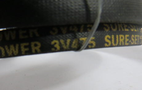 Goodrich 3V475 V-Belt 47.5" Long .38" Wide .33" Thick ! NOP !