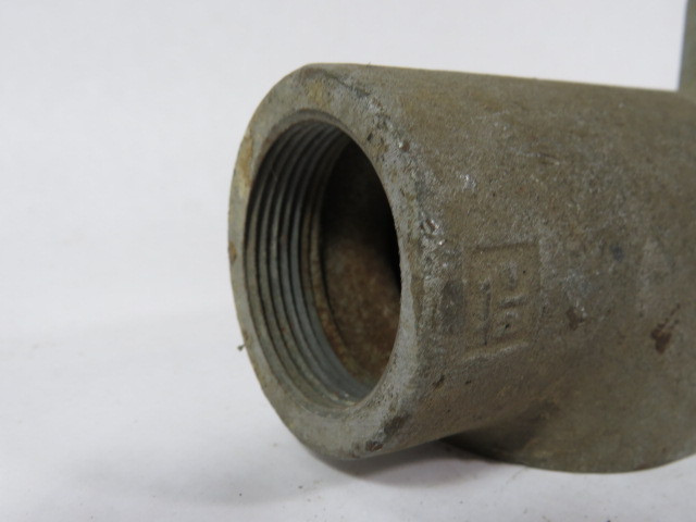 Crouse-Hinds LB57 Conduit Body w/o Cover 1-1/2" USED