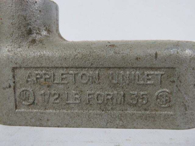 Appleton LB-50M LB Form 35 Conduit Body W/O Cover 1/2" USED
