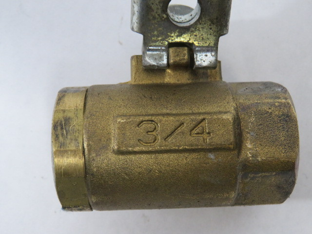 Parker XV500P-12 Ball Valve 3/4"NPT 600WOG USED