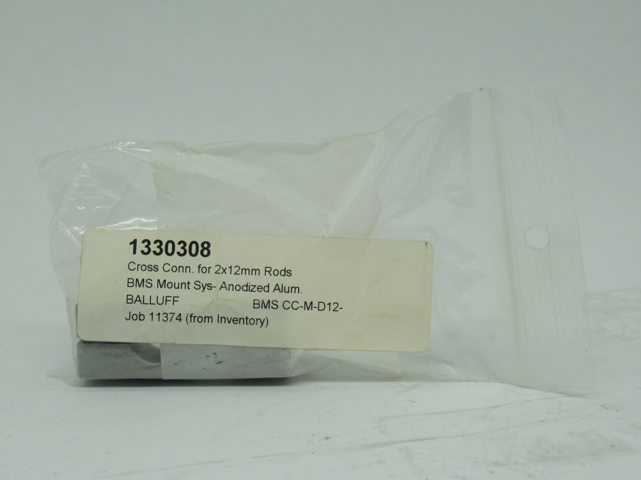 Balluff BMS-CC-M-D12-B-00 Connecting Element for 2 Rods 2x12mm ! NOP !