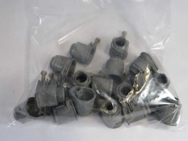 Generic One-Screw Conduit Fitting 1/2" Lot of 20 USED