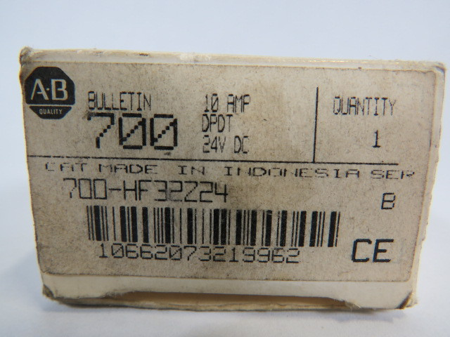 Allen-Bradley 700-HF32Z24 Ice Cube Relay SER B 24VDC 10A ! NEW !
