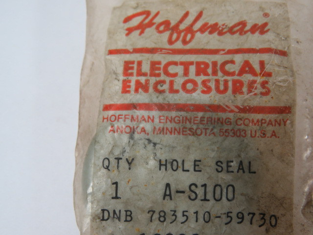 Hoffman A-S100 1" Conduit Seal for Enclosure ! NWB !