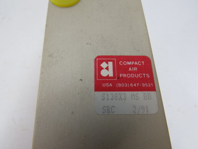 Compact Air Products S138X3 Pneumatic Cylinder 1-3/8" Bore 3" Stroke USED