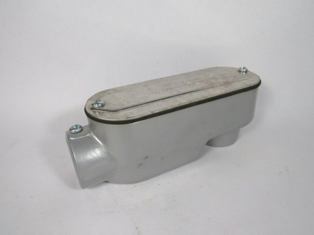 Rab 1-1/4"-XLSLB 1-1/4" Hub Aluminum Conduit w/ Cover USED