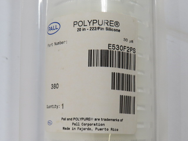 PALL E530F2PS 20" Water Filter ! NEW !