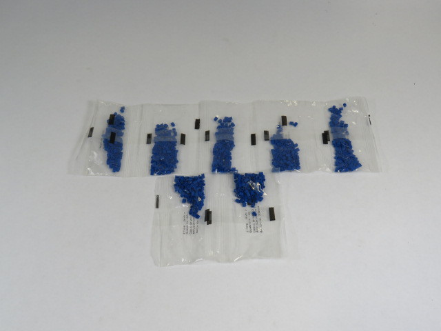 Critchley 11521606 Blue Cable Marker #6 Z7 Chevron Cut 700-Pack  NEW