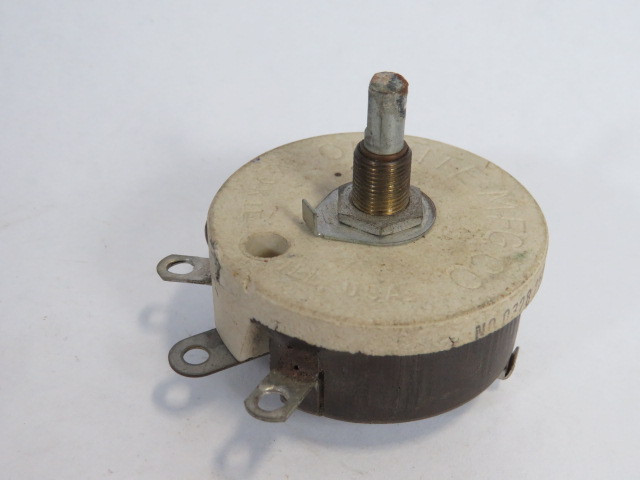 Ohmite 0328-2500 Rheostat 2500 Ohms .14A 50W USED
