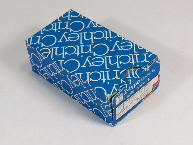 Critchley 11521707 Violet Cable Marker #7 Z7 Chevron Cut 900-Pack  NEW