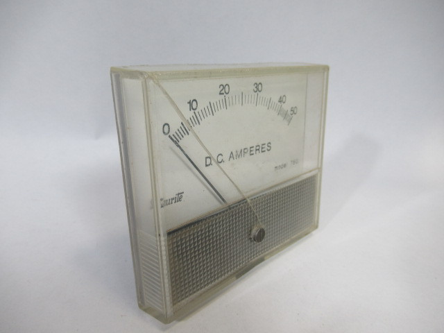 Shurite 750 Panel Meter Range 0-50 D.C. Milliampere USED