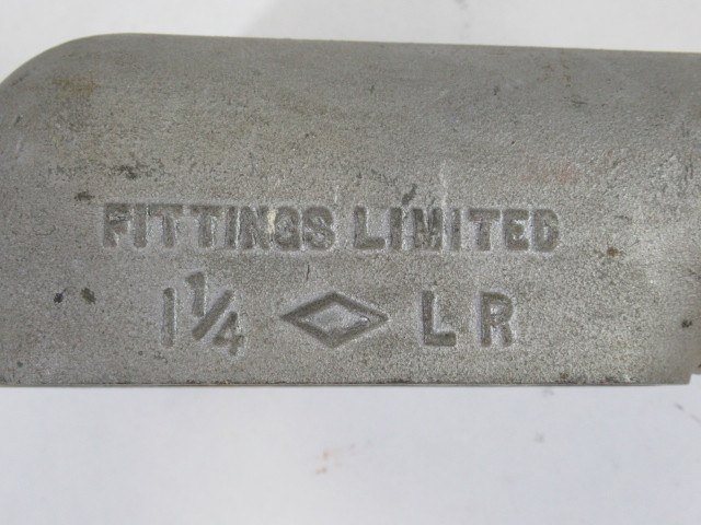 Fittings Limited LR-1-1/4 Conduit Body w/o Cover 1-1/4" USED