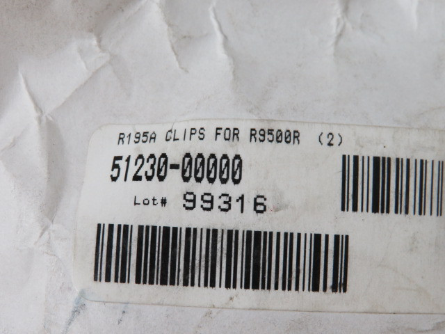 AO Safety 51230-00000 Filter Clips for R9500R 2-Pack  NWB