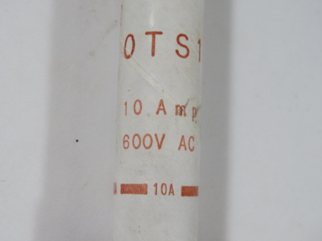 Gould OTS10 One-Time Fuse 10A 600V USED