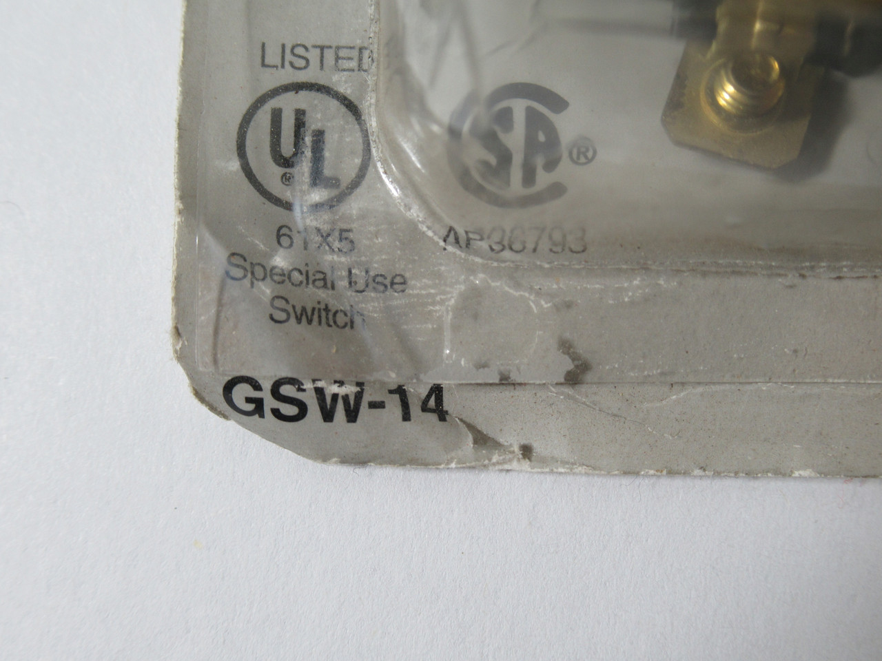 Gardner Bender GSW-14 ON/OFF Toggle Switch 125VAC 20A 277VAC 10A ! NEW !