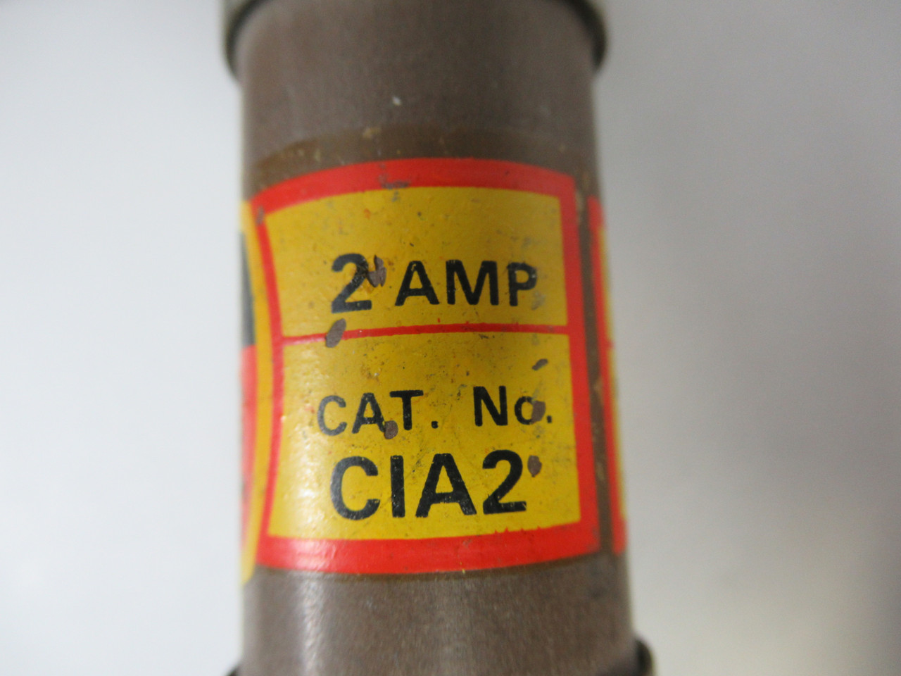 English Electric CIA-2 Open Hole Fuse 2A 600V USED