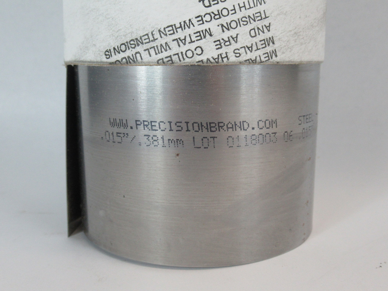 Precision Brand 16530 Steel Shim 0.015" Thickness 6" x 100" BOX DAMAGE NEW