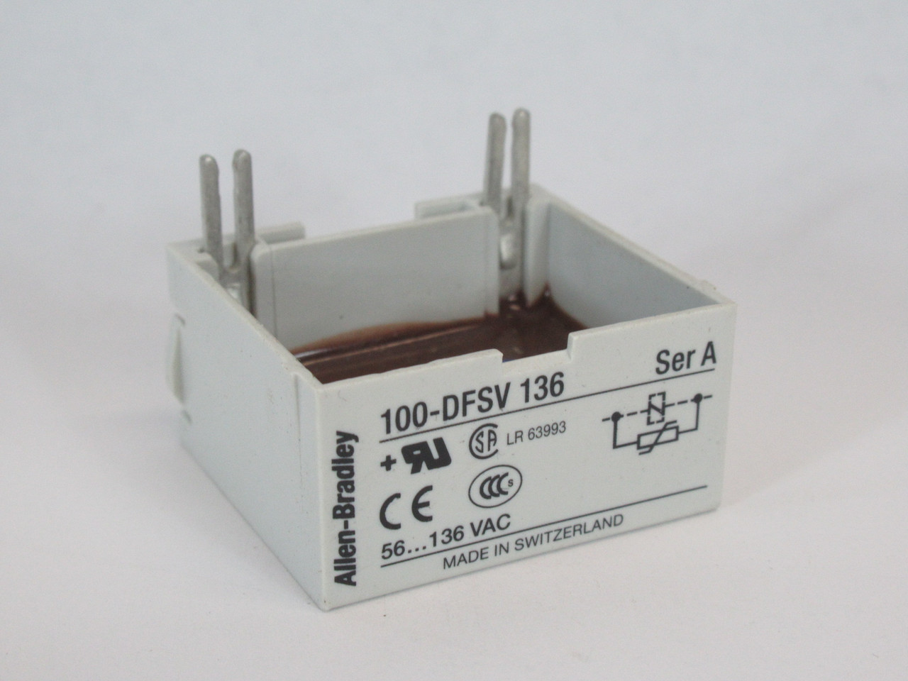 Allen-Bradley 100-DFSV136 Suppressor Module 56-136V BOX DAMAGE NEW