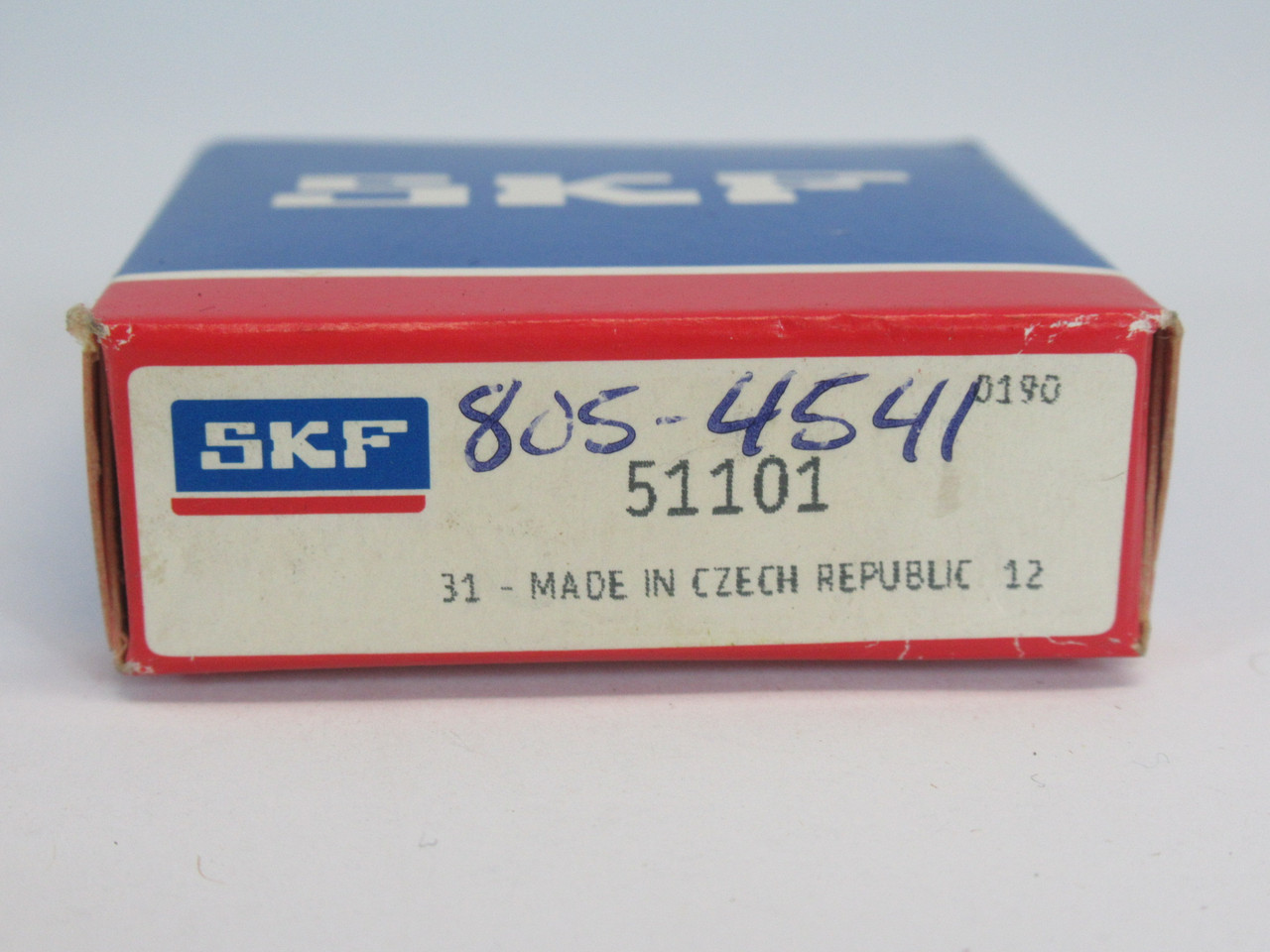 SKF 51101 Single Direction Thrust Bearing 26mm OD 12mm Bore 9mm H SEALED NEW